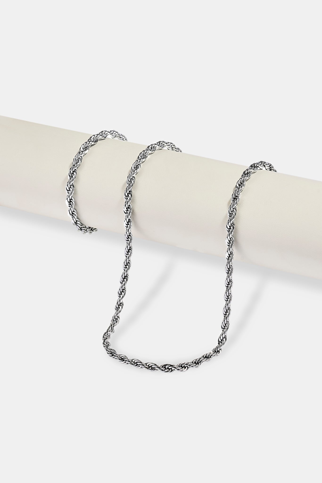 Rope Bracelet & Chain - 5mm - White